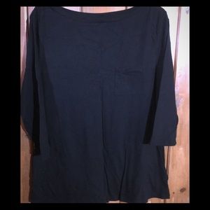 Lightly used, black, long sleeve shirt